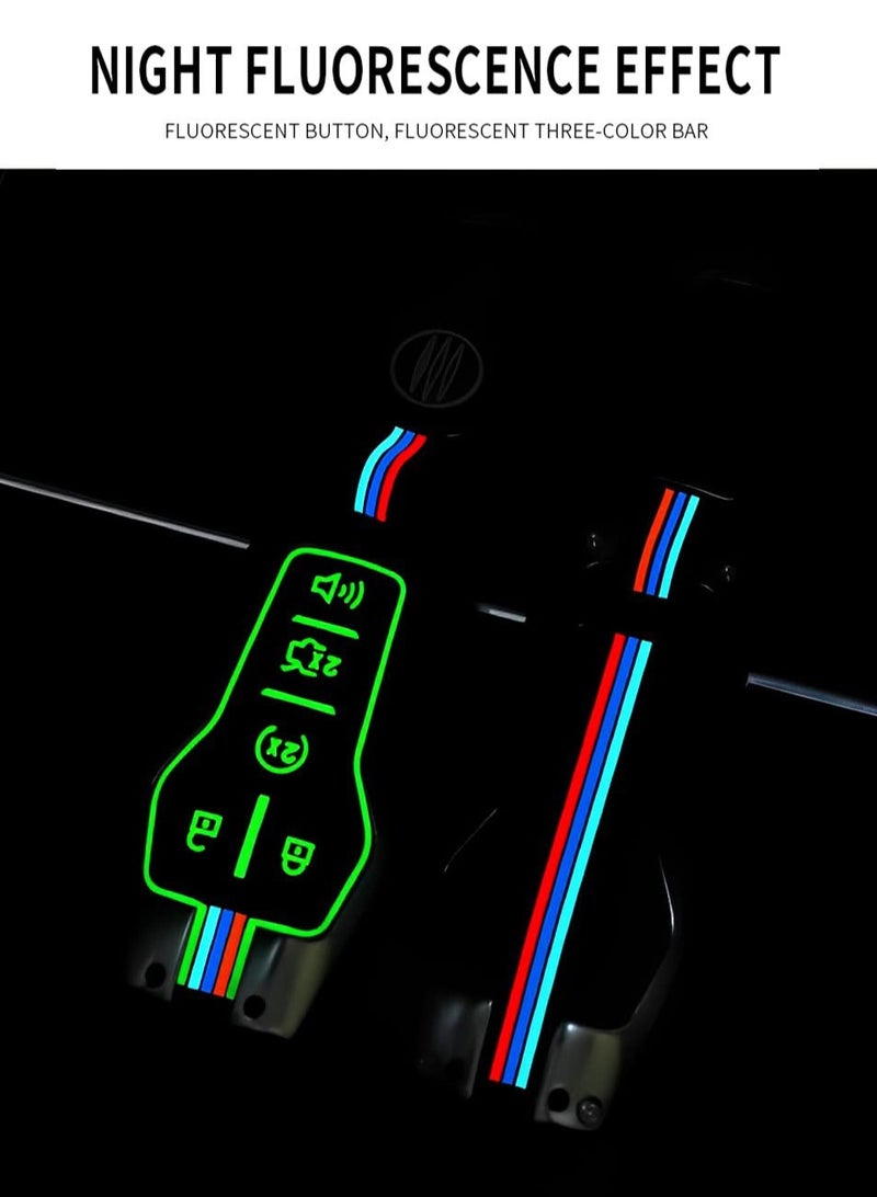 كابتن تيك Premium Soft Key Fob Cover for Ford Mustang Explorer Fusion F150 Edge Lincoln MKZ MKC Metal Shell Protection - Image 5