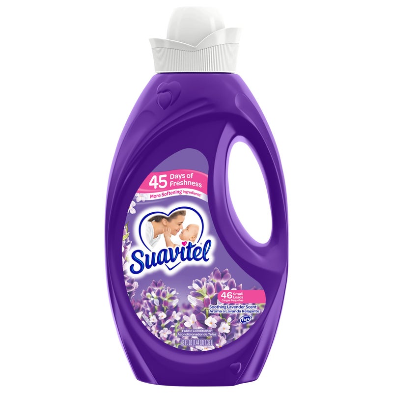 Suavitel, Fabric Softener, Soothing Lavender, 46 Fl Oz