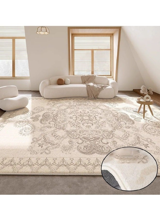 KLNAMAEAAN Foldable, Machine Washable Floor Mat  for Living Room, Bedroom, Bedside, Sofa, and Coffee Table Areas 180X200Cm - Image 1