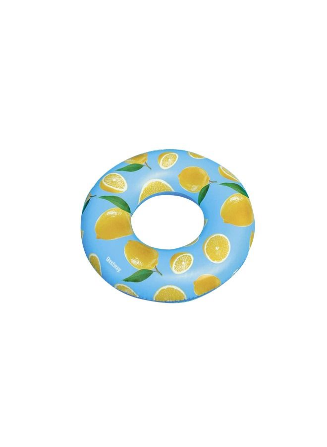 Bestway Scentsational Lemon Swim Ring 1.19m 26-36229 - Image 1