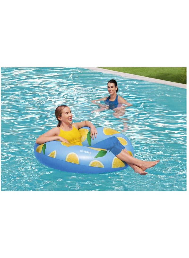 Bestway Scentsational Lemon Swim Ring 1.19m 26-36229 - Image 2