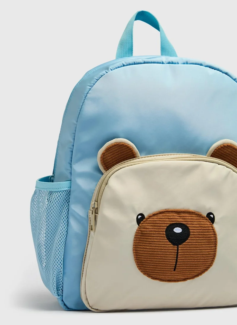 ماتلان Kids Blue 3D Bear Backpack
