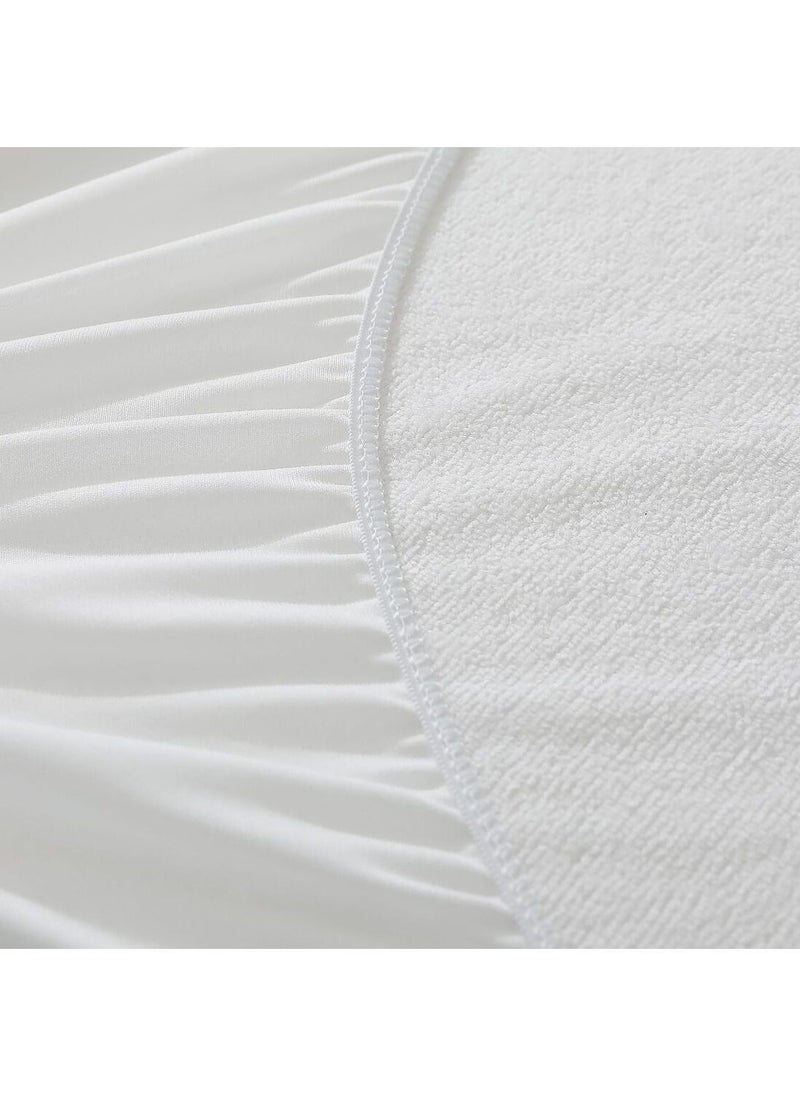 Sleep x Factory - Protection Pack Liquid Insulating Mattress Protector 160x200cm and 2 Pillow Cases with Zipper Size 55x75 cm - Image 1
