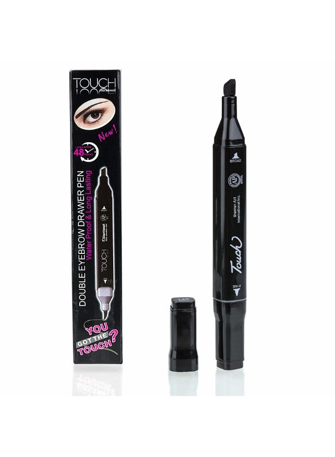 Touch Me! Touch Eyebrow Tattoo Pencil, Brown - Image 1