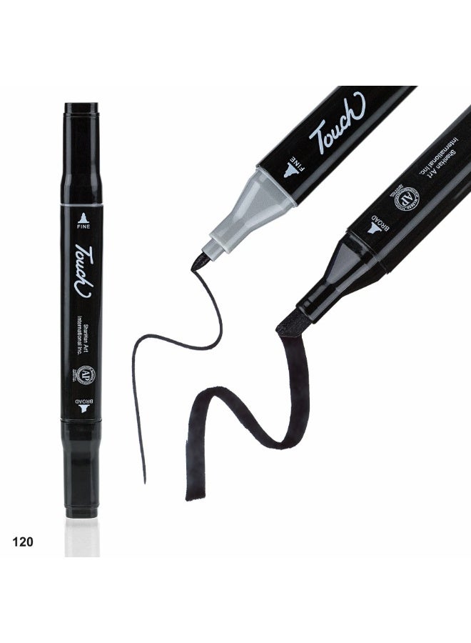 Touch Me! Touch Eyebrow Tattoo Pencil, Brown - Image 2