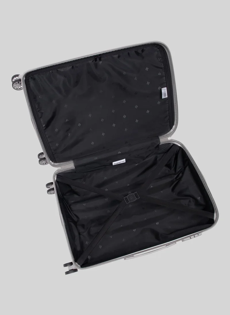 Matalan IT Luggage Grey Hardshell Suitcase