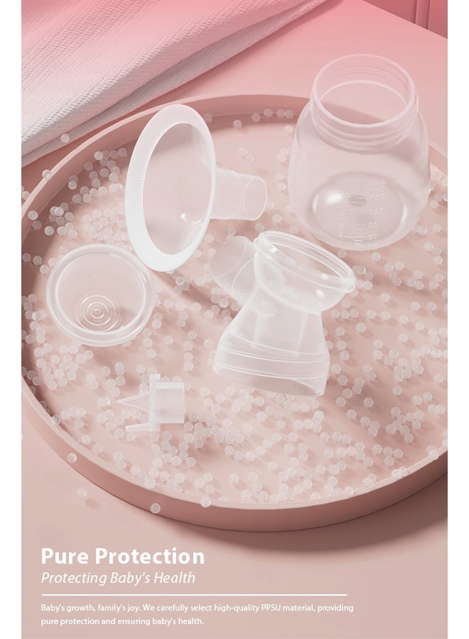 أيلا مضخة حليب كهربائية لاسلكية MZ-028 من زيباو - 4 أوضاع، 15 مستوى، مع ضوء ليلي - أبيض - Image 5