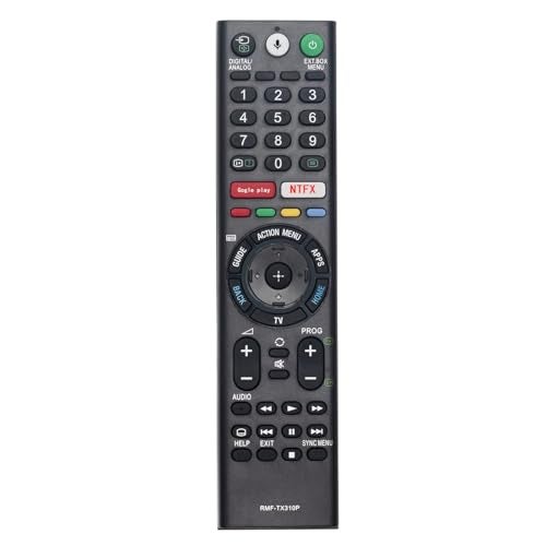 PERFASCIN RMF-TX310P Voice Replace Remote Control fit for Sony smart TV A8G Series X75F Series X78F Series X83F Series X85F Series X90F Series X80G Series KD-75X8000G KD-65X8000G KD-55X8000G KD-49X8000G - Image 1