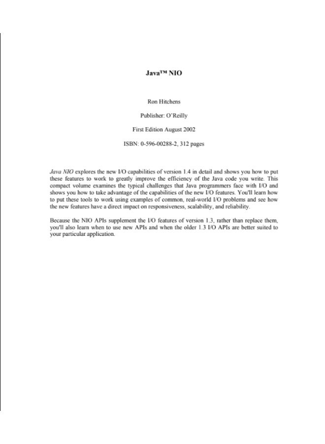 Java NIO: A Comprehensive Guide to Developing High Performance Applications - Image 2