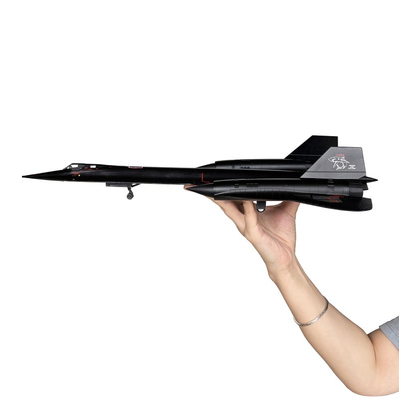 Mahfisj 172 Scale SR71 Model 179 Inch Length Metal Military Aircraft Replica Premium Gift and Collectible - Image 2