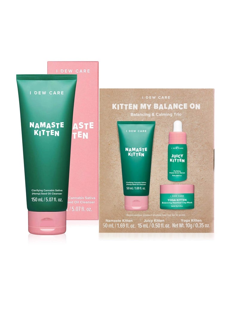 I DEW CARE I DEW CARE Namaste Kitten + Kitten My Balance On Set  - Image 1