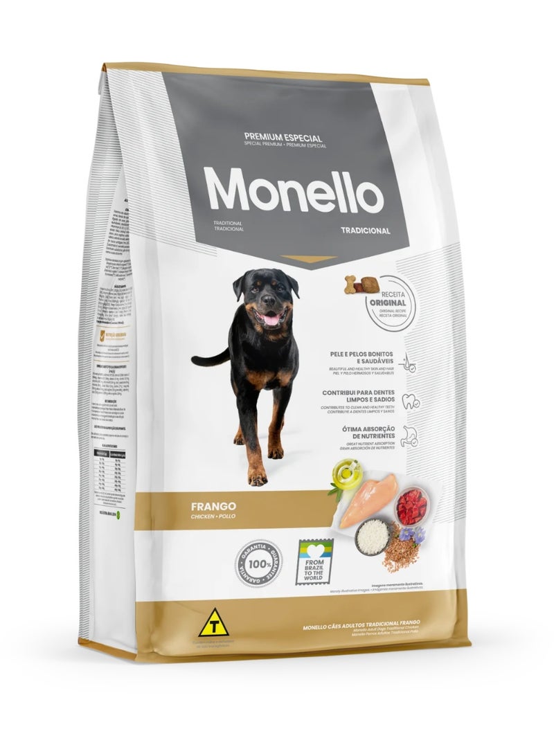 dry food with chicken for dog 1k