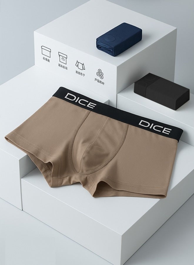 دايس ملابس داخليه بوكسر الوان سادة متعدد الألوان للرجال 6 قطع من القطن الناعم - Image 2