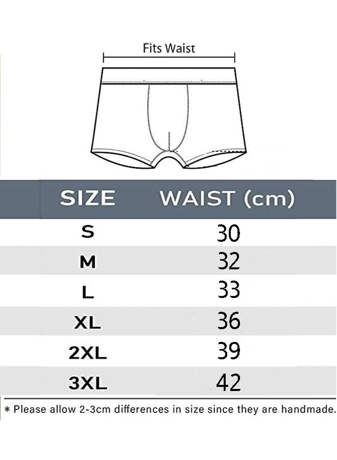 دايس ملابس داخليه بوكسر الوان سادة متعدد الألوان للرجال 6 قطع من القطن الناعم - Image 5