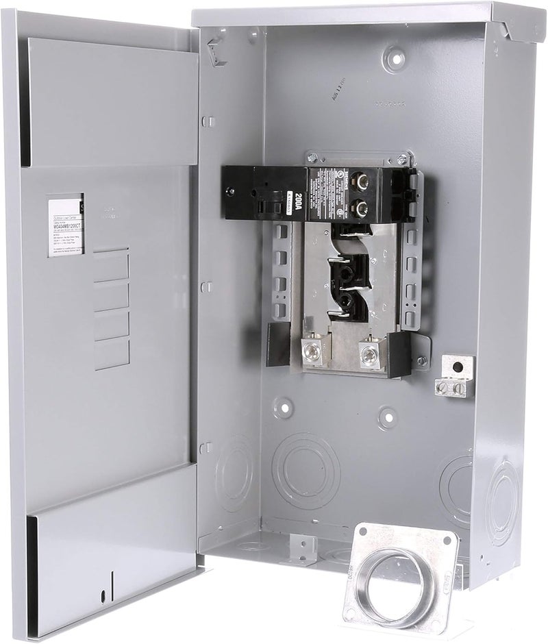 SIEMENS SIEMENS W0404MB1200CT 200 Amp Outdoor Trailer Panel Gray  - Image 1