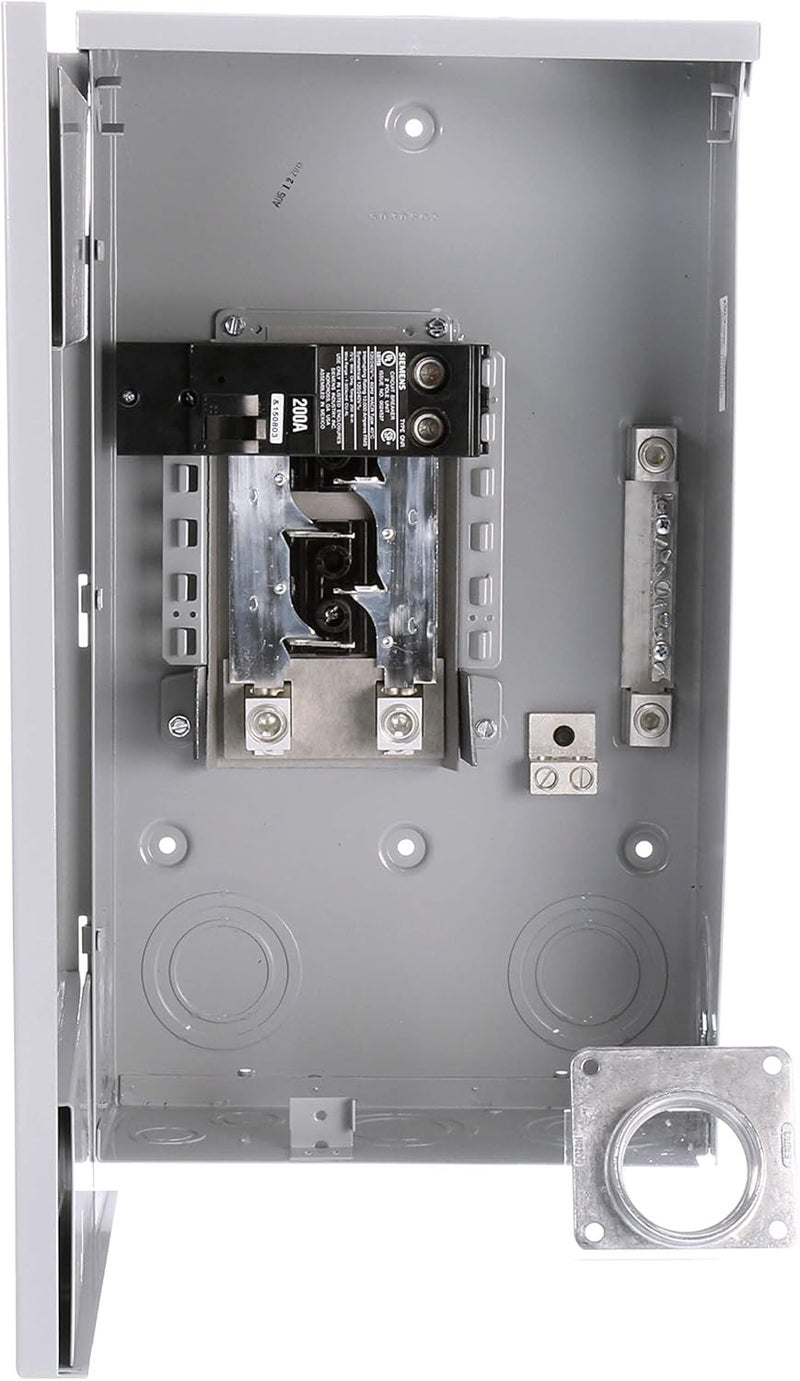 SIEMENS SIEMENS W0404MB1200CT 200 Amp Outdoor Trailer Panel Gray  - Image 2