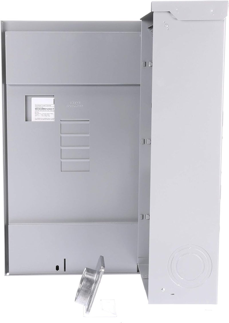 SIEMENS SIEMENS W0404MB1200CT 200 Amp Outdoor Trailer Panel Gray  - Image 3