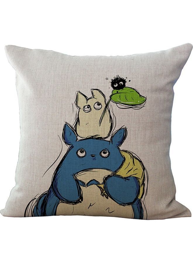 نيبمينينت غطاء وسادة ديكور بطبعة شنشيلة متعدد الألوان