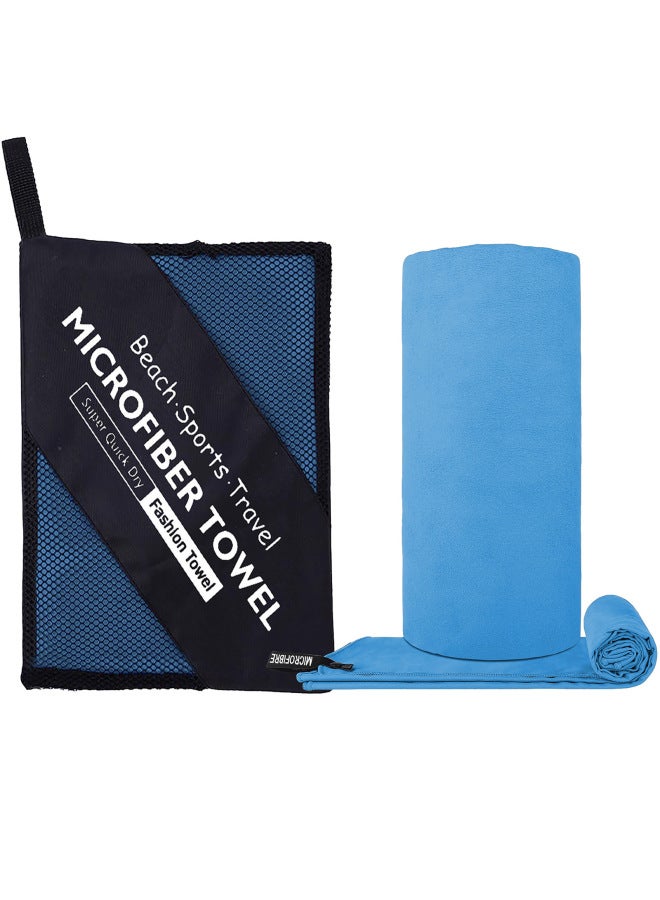 YOGA Swimming,double-sided Velvet Quick-drying Towel Microfiber Sports Fitness Towel Portable - Image 1