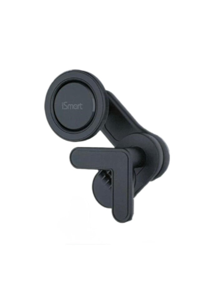 حامل هاتف مغناطيسي للسيارة iCH193 - حامل جوال عالمي، رأس مغناطيسي مزدوج (2 في 1)، قابل للدوران 360 درجة - Image 1