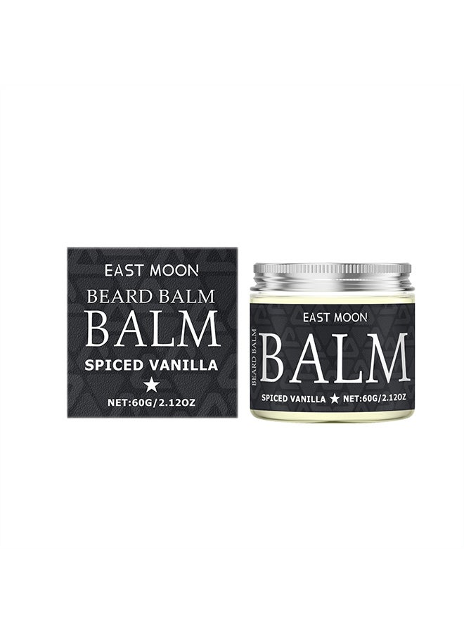 إيست مون كريم العناية باللحية بالفانيليا من EAST MOON غني بالعناصر الغذائية مثل الجلسرين والزيوت المعدنية وثلاثي إيثانول أمين وتوكوفيرول (فيتامين E) وما إلى ذلك. وهو مناسب لتغذية وترطيب وتنعيم وتلميع وتهدئة وترطيب والعناية باللحية بلطف.  - Image 1
