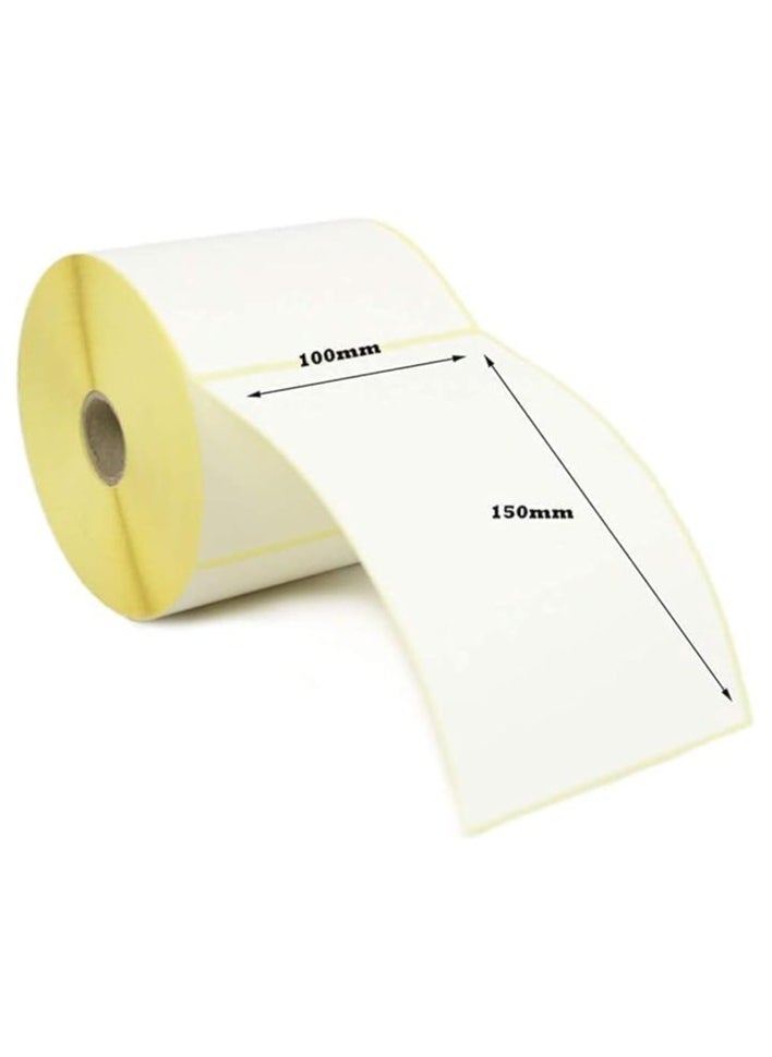 Thermal Paper Stickers for Barcode Printer - 10 X 15cm - 400 Label 