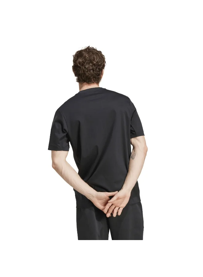 Adidas Adidas M Z.N.E. Tee Black T-Shirt (Short Sleeve) T-Shirts For Men