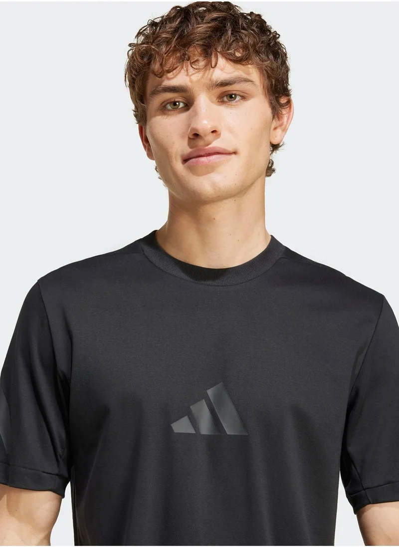 Adidas BLACK Z.N.E. T-Shirt for Men | Best Price UAE