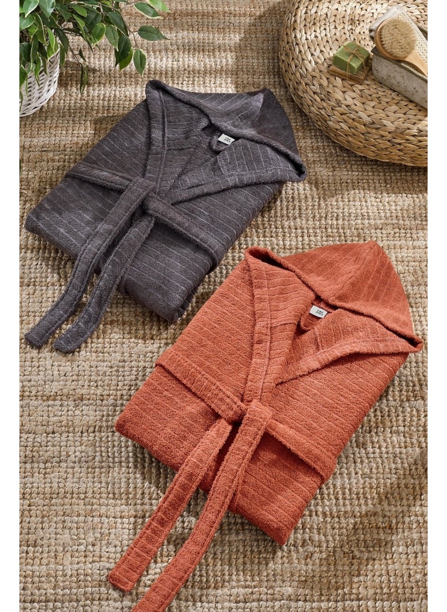 Casnack Quina 2-Piece Hooded Oversize Bathrobe Set  - Image 5