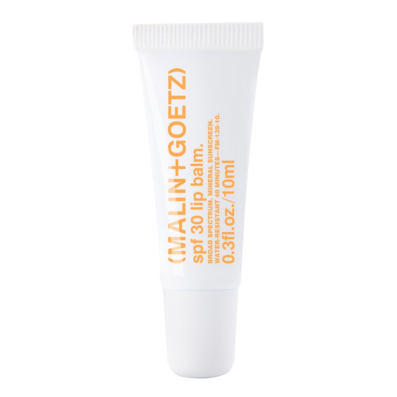 Malin  Goetz SPF 30 Lip Balm 03fl oz 10ml  Water Resistant Lip Moisturizer SPF Lip Balm Sun Protection Lip Care Products Sunscreen for Lips Lip Treatment
