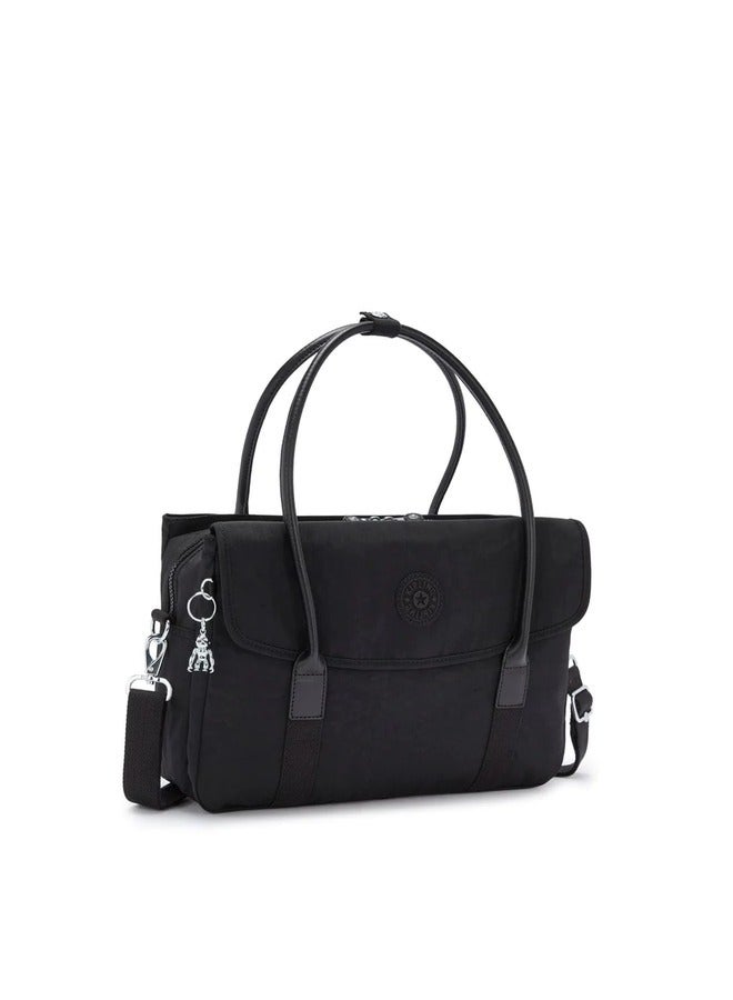 kipling حقيبة عمل صغيرة من KIPLING (مع حزام كتف قابل للإزالة) أنثى سوداء نوير Superworker S  - Image 4