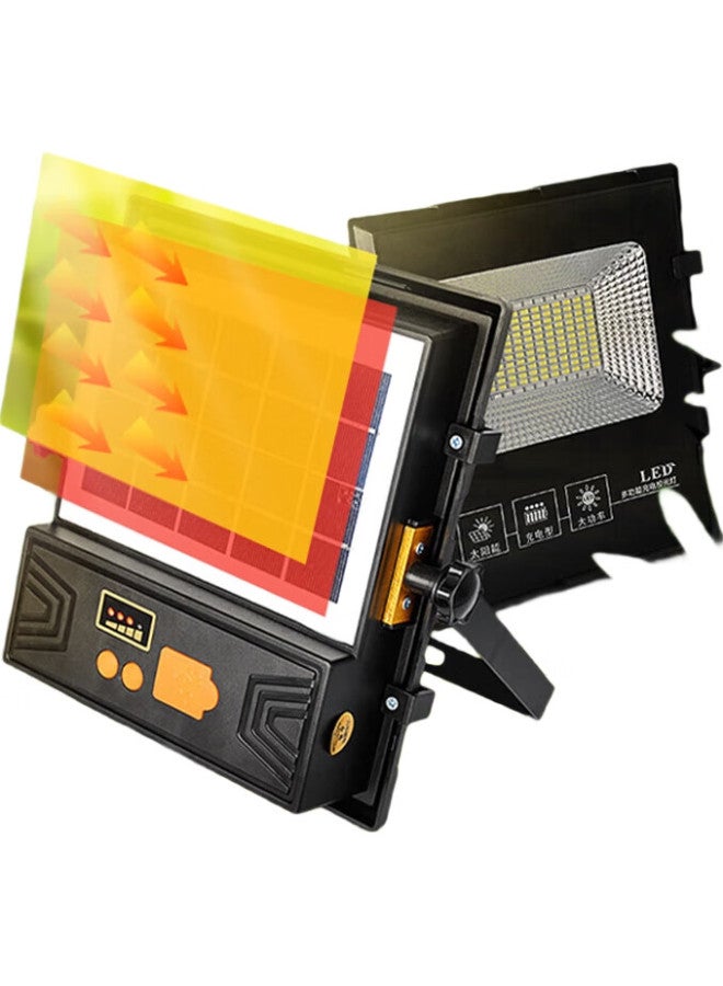 Thermarest Solar Led Rechargeable Outdoor Floodlight, Portable Camping Light, Night Market Stall Light, Emergency Lighting For Power Outages - Image 2