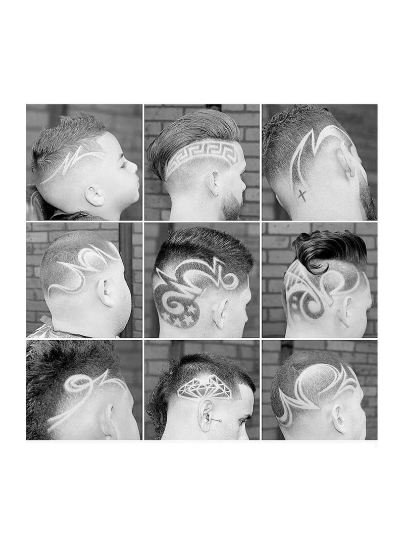 ELTRAZONE Upgraded Hair Trimmer Beard Clippers for Men Professional USB Electric Hair Clippers for Hair Cutting T Blade Gold Trimmer LED Display - Image 5