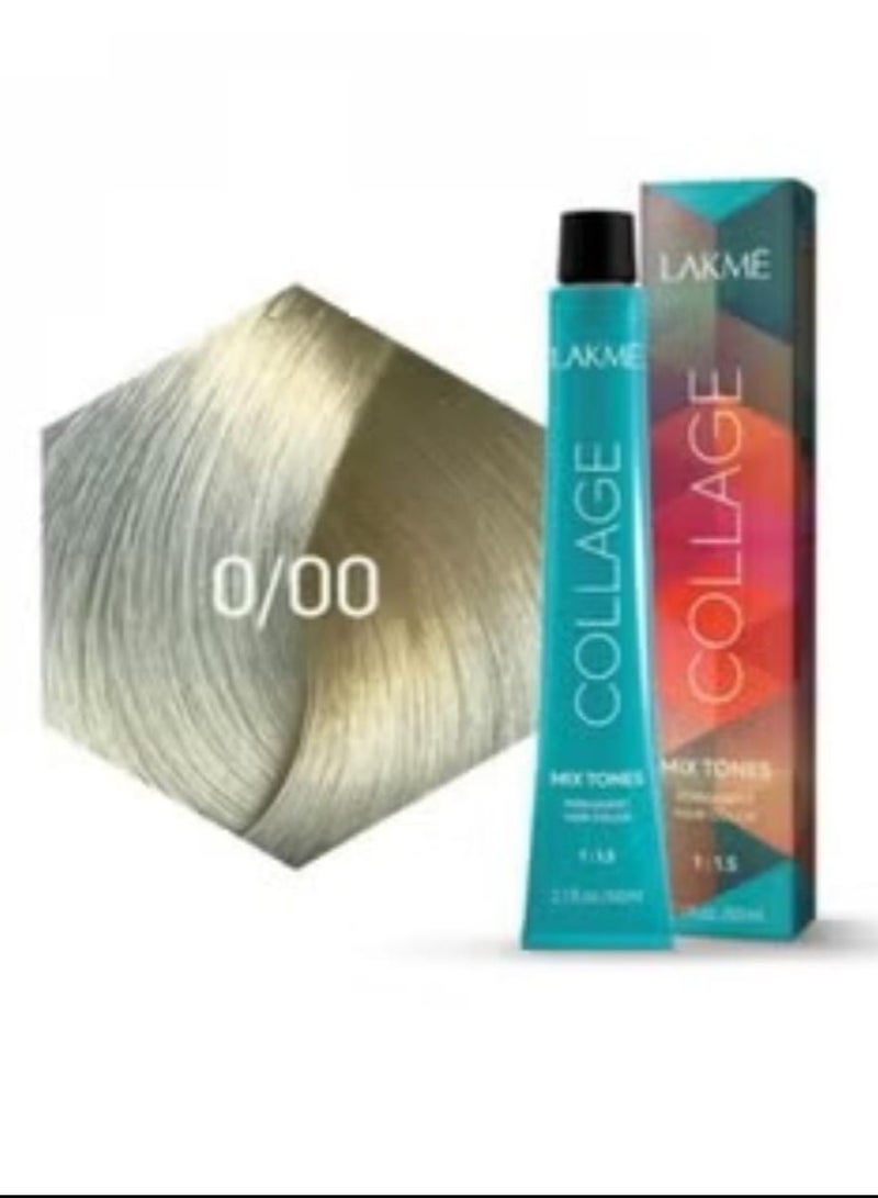 صبغة الشعر كولاج كريم للتفتيح 0/00 60 مل