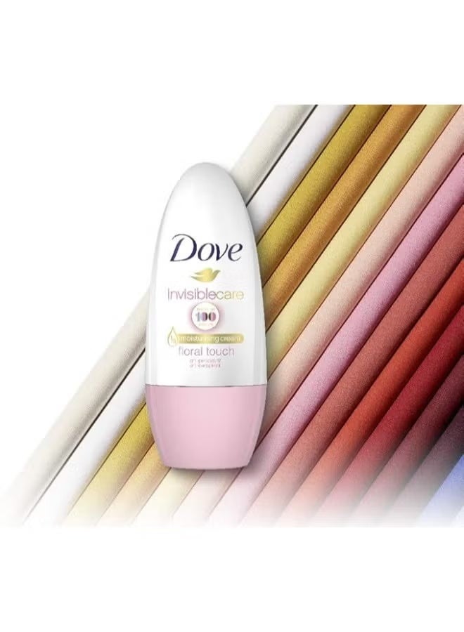 دوف مزيل عرق دوف إنفيزيبل كير بلمسة زهرية للنساء، رول أون، ٥٠ مل - Image 4