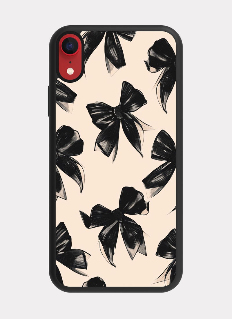 PXLAAT iPhone XR case cover Bow Pattern - Image 1