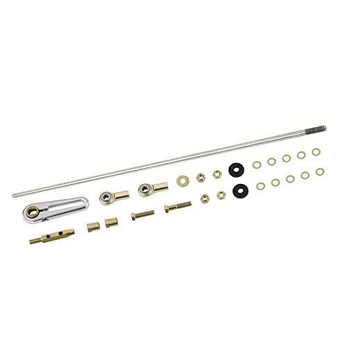 ZONFANT Upgrade Adjustable Transmission Column Shift Linkage Kit Compatible With GM TH-200 200-4R TH-350 TH-400 4L60 4L60E 4L80E 700-R4 Transmission - Image 1