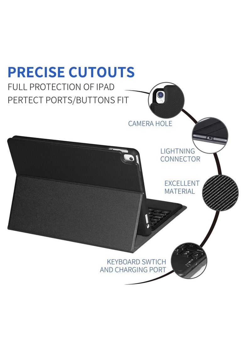 ELTRAZONE Keyboard Case with Touchpad for iPad 10.2 9th Generation 2021/8th Gen 2020/7th Gen 2019 Magnetically Detachable Wireless Keyboard Case for iPad New 10.2 - Image 3