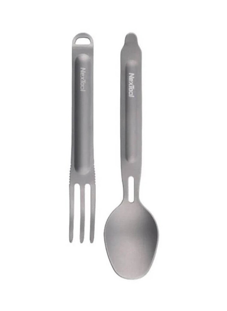 Nextool NexTool Titanium Cutlery Set  - Image 1