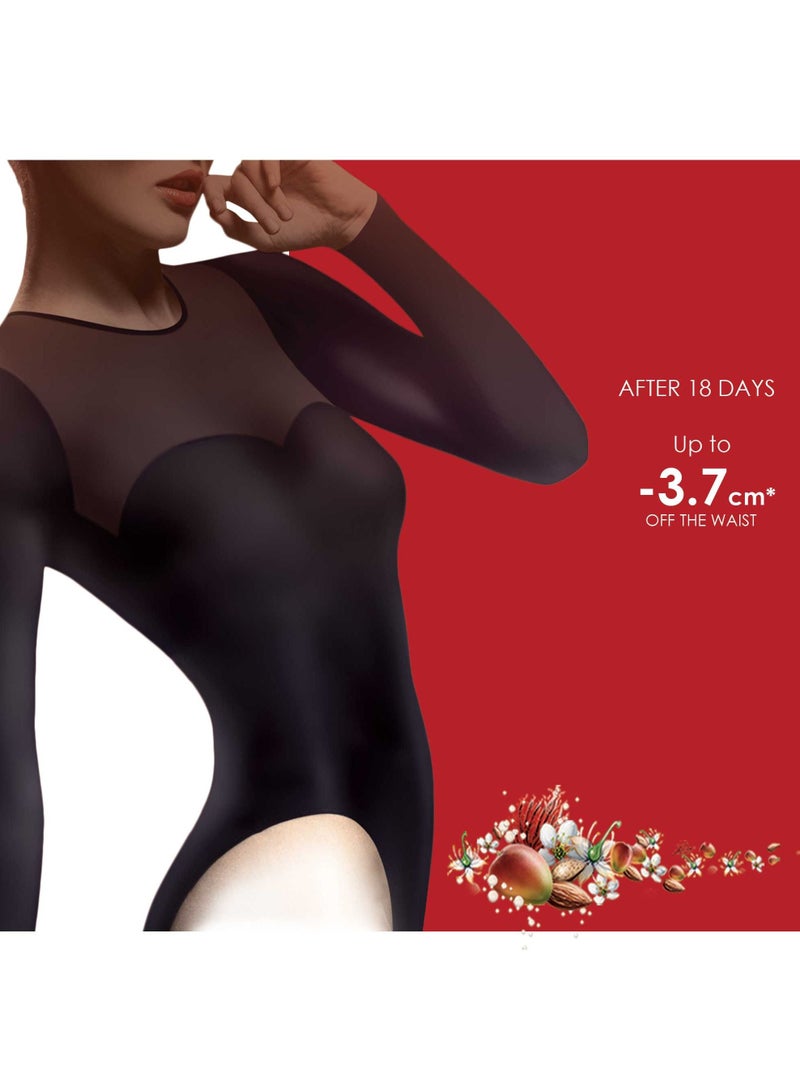 Lytess Body Slimming Long-Sleeved Glamour Body, Black S/M - Image 2
