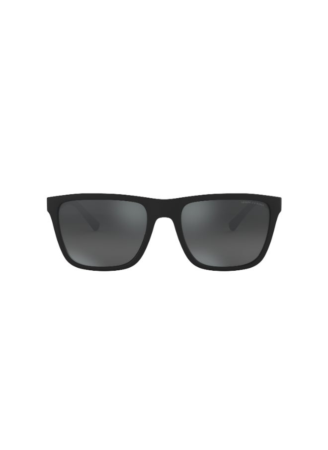 Men's Square Shape  Sunglasses 4080S - Lens Size: 57 Mm - Matte Black - pzsku/ZEDE7ADF1555599FA59CCZ/45/_/1729836785/9aa82e39-6de3-413d-bcf3-fab7cde78eaf