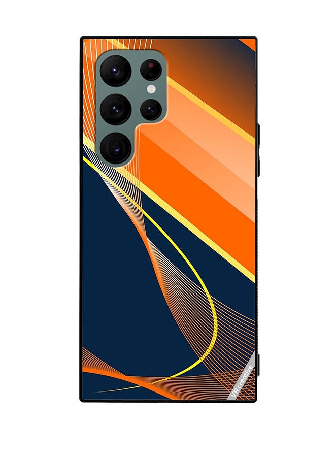 VR CREATIVE Protective Case Cover For Samsung Galaxy S22 Ultra 5G Layers Design Multicolour - Image 1