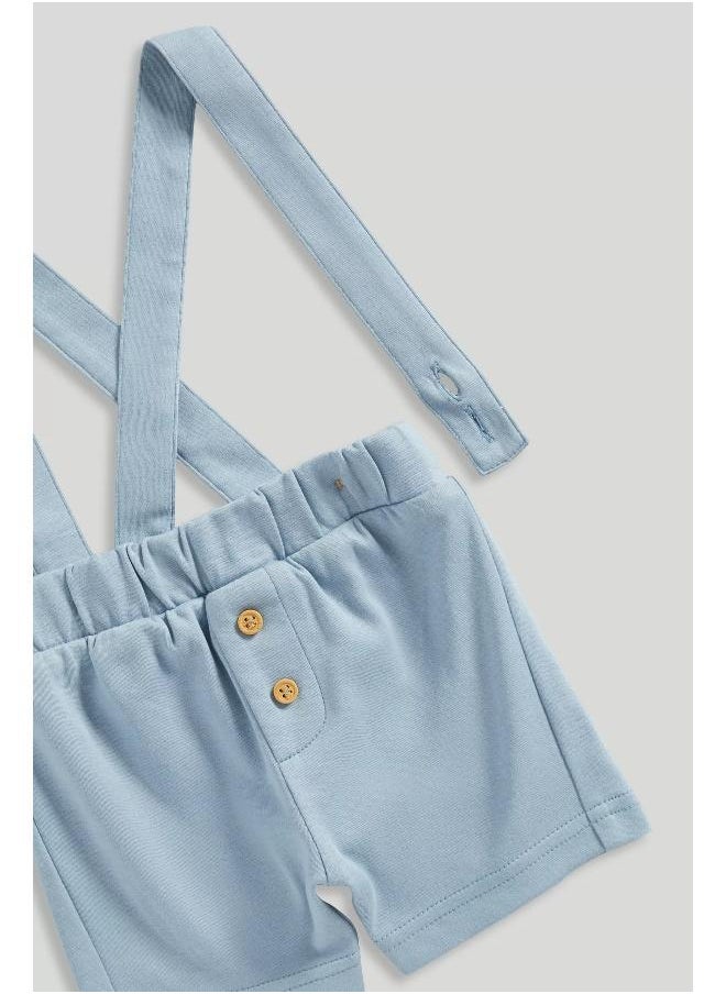 mothercare Bibshorts and Bodysuit Set  - Image 2