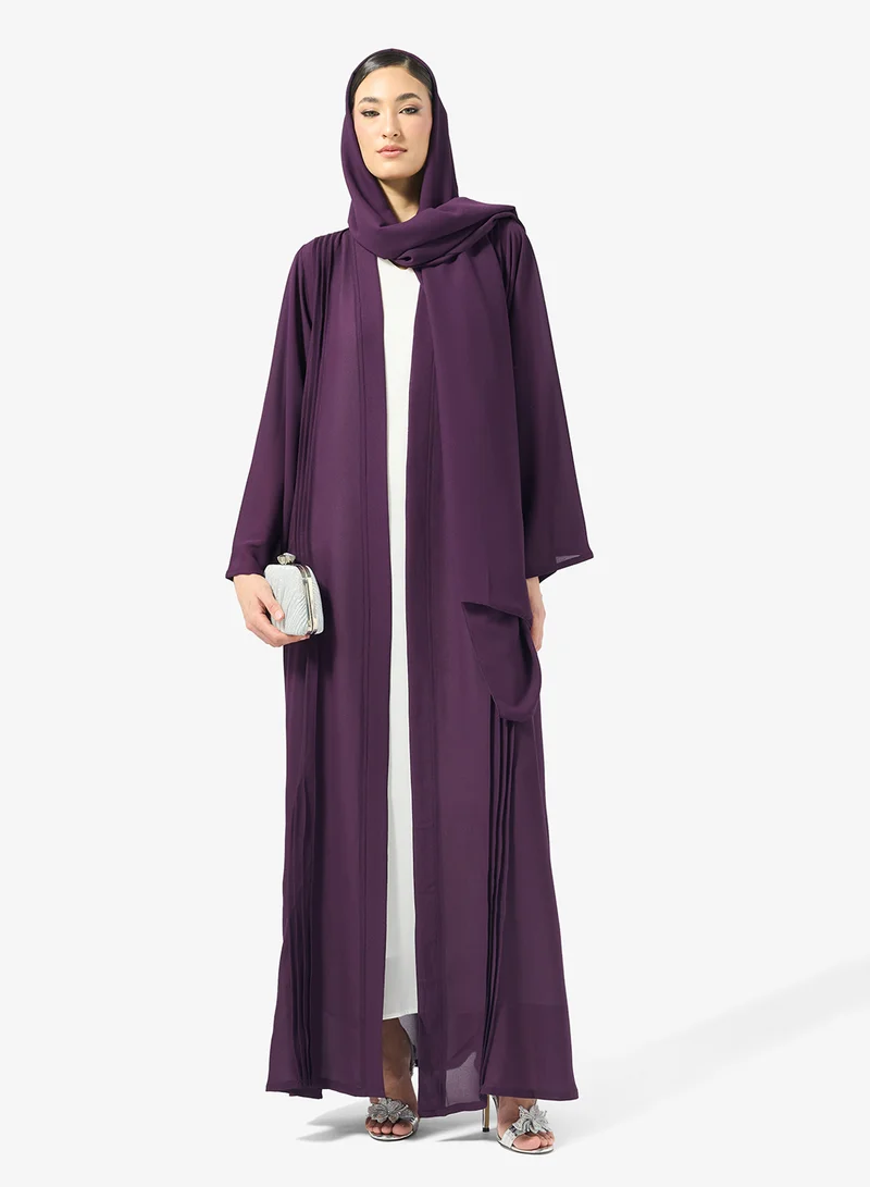 Pleated Abaya