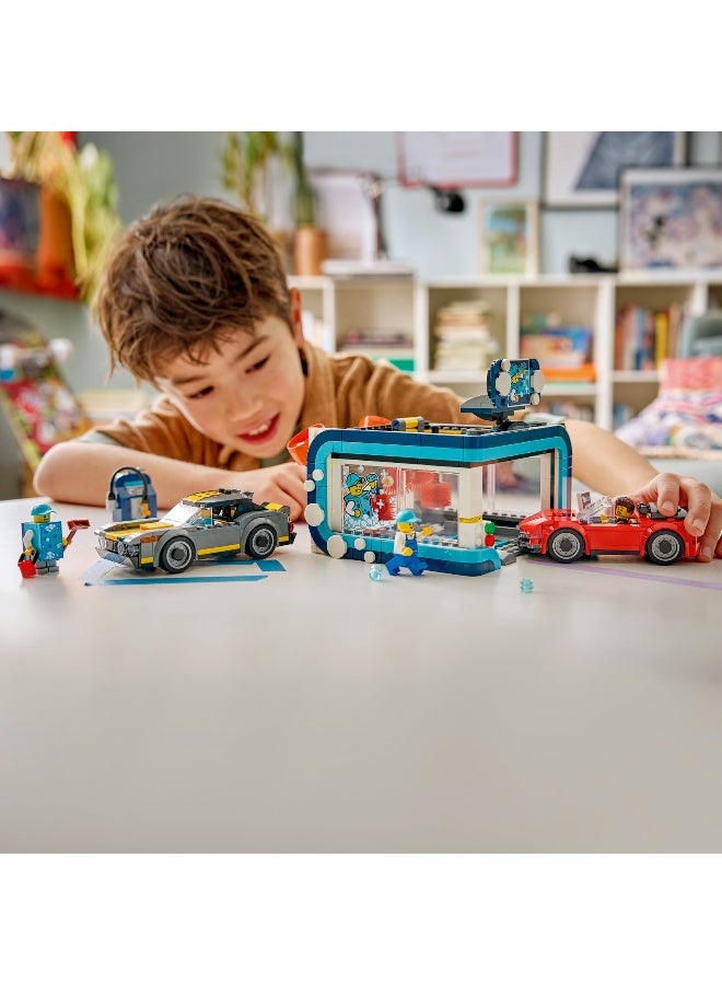 LEGO City Drive-Through Car Wash 60497 Building Toy Set (693 Pieces) - Image 3