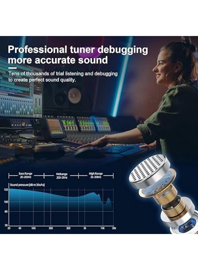 بروماس سماعات أذن iPhone، [معتمدة من MFI] سماعات أذن سلكية بصوت ستيريو مع ميكروفون وتحكم في مستوى الصوت، متوافقة مع iPhone 14/13/12/SE/11/XR/XS/X/7/7 Plus - Image 3