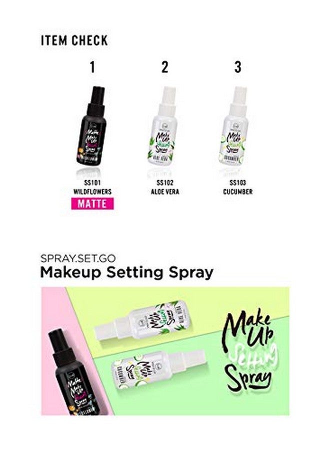 J.Cat Beauty Spray Set Go Setting Spray Aloe Vera  - Image 4
