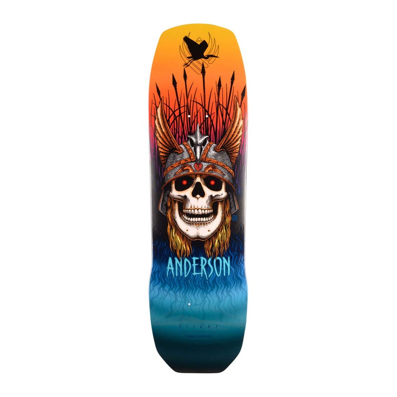 Powell Peralta Andy Anderson Heron Flight Skateboard Deck 913 x 328 - Image 2
