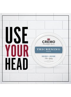 cremo Cremo Barber Grade Hair Styling Thickening Paste, 4 Ounce (Pack of 3)  - Image 2