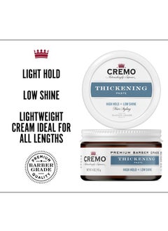 cremo Cremo Barber Grade Hair Styling Thickening Paste, 4 Ounce (Pack of 3)  - Image 3
